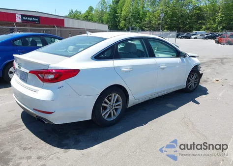 2017 Hyundai Sonata из США, поврежденный, VIN 5NPE24AF8HH511593